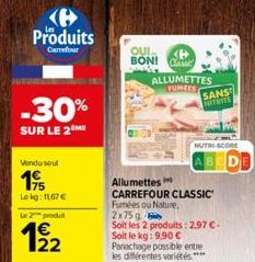 allumettes Carrefour