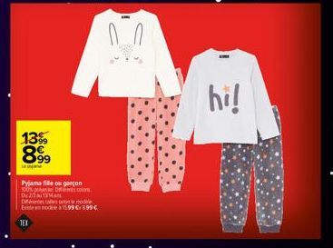 Pyjama carrefour fille hot sale