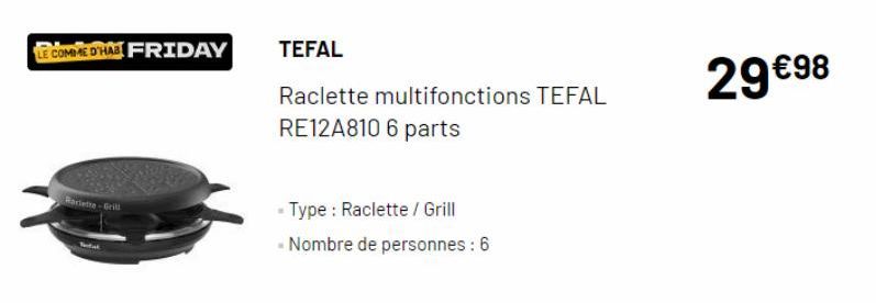 raclette Tefal