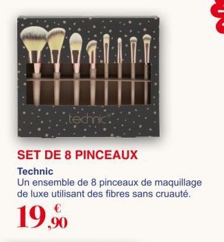 SET DE 8 PINCEAUX  