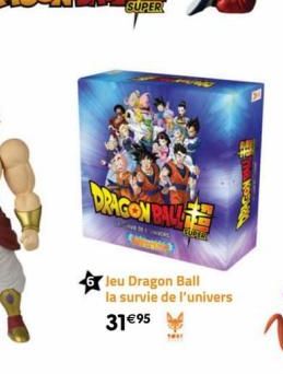 DRAGON BALL  FORTE  Jeu Dragon Ball  la survie de l'univers  31 €95  A 