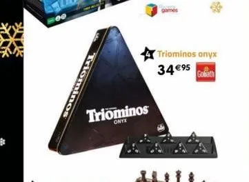 triominos  triominos  onyx  games  triominos onyx  34 €95  goeth 