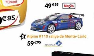 Alpine A110 rallye de Monte-Carlo 59 €95 
