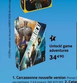 unlock!  +  unlock! game adventures 34 €⁹0 