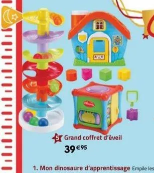 grand coffret d'éveil 39 €95 