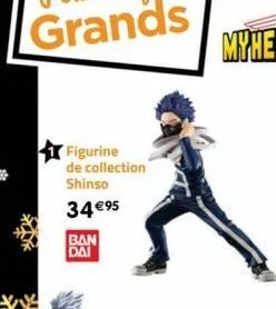 figurine de collection shinso  34 €95  ban dai 