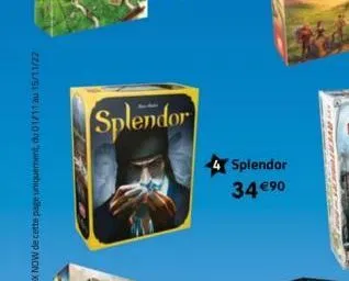 splendor  splendor  34 €90 