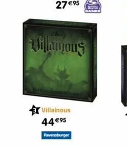 thillanyous  villainous 44 €⁹5  ravensburger 