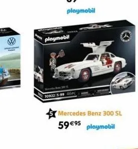 playmobil  70922/5-99 46pc  mercedes benz 300 sl  59 €95  playmobil 