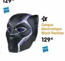 6  casque électronique black panther  129€  high 