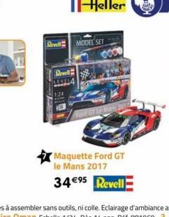 Revell  EVEL4  MODEL SET  000  Ford GT Le Mam 2017  Maquette Ford GT le Mans 2017  34€95 Revell-