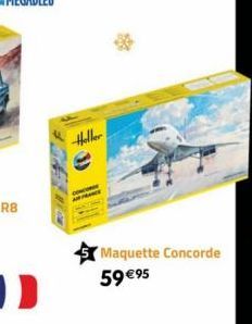 Heller  Maquette Concorde 59 €95 