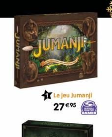 JUMANJI  JUMANJI  Le jeu Jumanji  27 €95 MERIDA  GAMES  