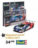 Revell  EVEL4  MODEL SET  000  Ford GT Le Mam 2017  Maquette Ford GT le Mans 2017  34€95 Revell- offre sur Casino Supermarchés