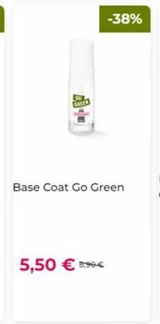 go  green  base coat go green  5,50 €8.90€  -38% 