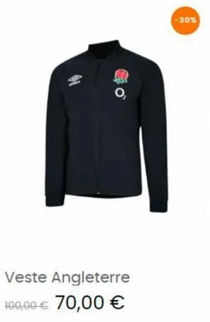 veste angleterre 100,00 € 70,00 €  -30% 