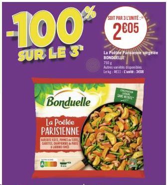 fricassé de légumes Bonduelle