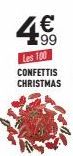 Les 100 CONFETTIS CHRISTMAS 