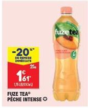 -20**  DE REMISE IMMEDIATE  USCU  FUZE TEAⓇ  PÊCHE INTENSE  fuze tea 