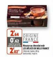 mousse au chocolat Belle France