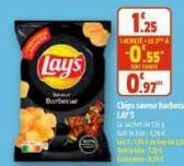 Lays  Barbecue  1.25  LACHETE-2  -0.55  SMA  0.97  Chips savour barbecu  LAY'S  T 