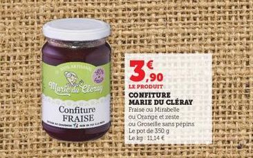 confiture Marie