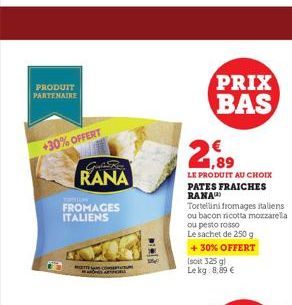 pâtes fraîches Rana