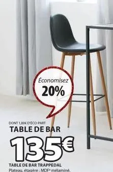 table de bar 