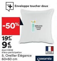 Enveloppe toucher doux  -50%  a  --  MOELLEUX Couchage  VINTE  (Dreamea 