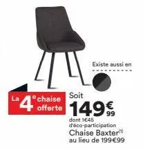 chaise 3m