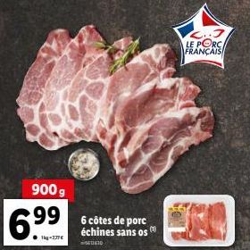 côtes de porc 