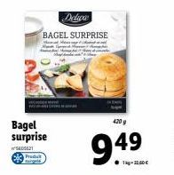 Bagel surprise  WS406621  BAGEL SURPRISE  Frudut Hurgets  420 g  9.49  1kg 22.60 € 