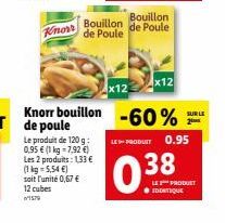 bouillon de poule Knorr