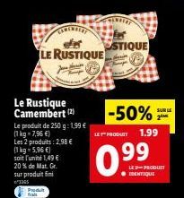 camembert Le rustique