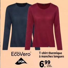 t-shirt thermique 