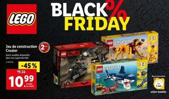 black friday lego