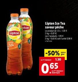 pêche Lipton