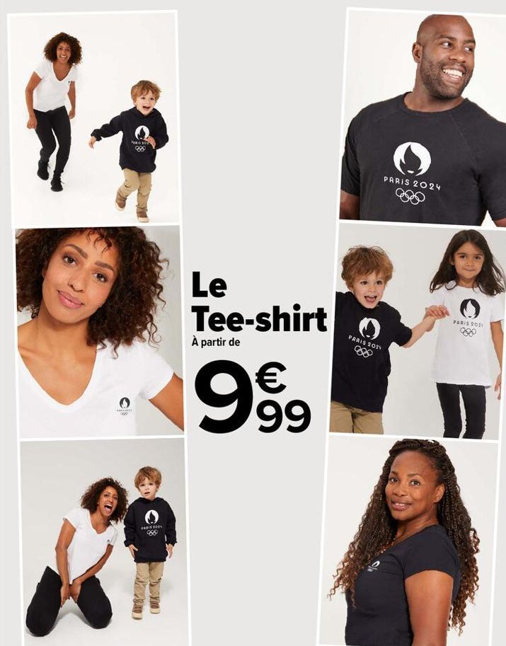 Of  www  AND  PRIS 107  P  Le Tee-shirt  À partir de  €  9999  PARIS 201  880  PARIS 2024  8  PARIS 2011  *  