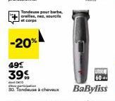 tondeuse Babyliss