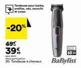 tondeuse Babyliss