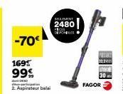 aspirateur balai Fagor