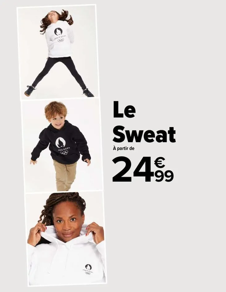 paris 2011  is 2024  *** to  88  le sweat  à partir de  €  24.⁹⁹9  99  