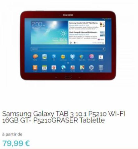 Samsung Galaxy Tab 3 Samsung