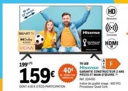 Smart tv Hisense