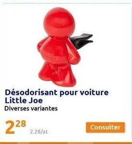 désodorisant pour voiture little joe  diverses variantes  228 2.28/st 