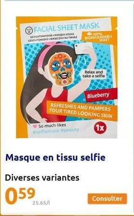 masque pampers