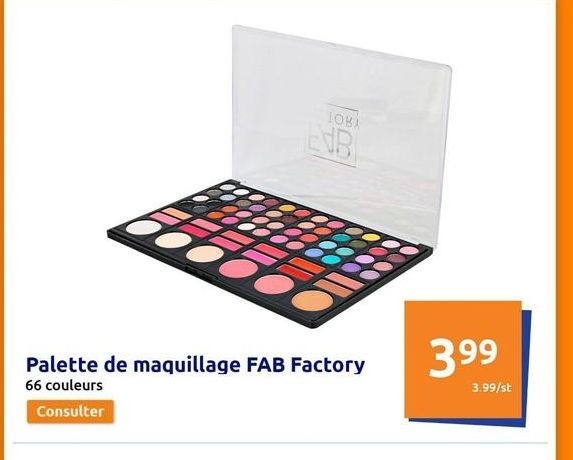 maquillage Palette