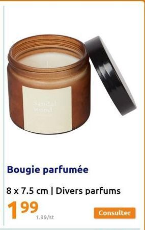 bougie parfumée 