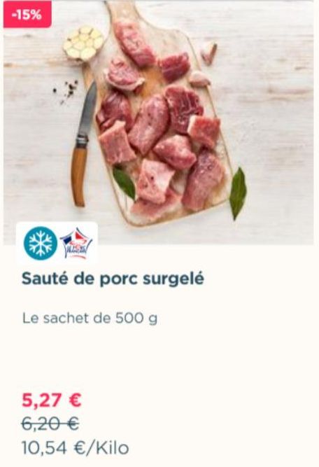 sauté de porc 