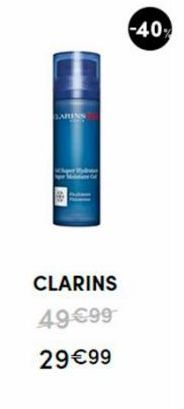 BARINS  CLARINS  49 €99  29€99  -40 